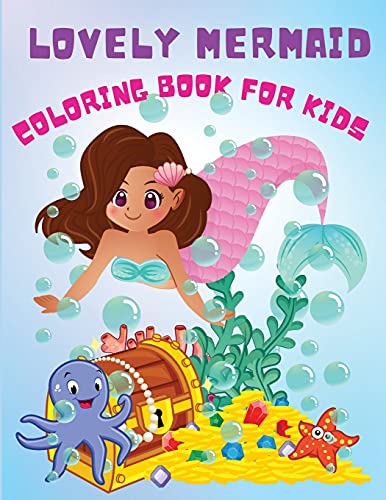 Cover of Lovely Mermaid Girl Sea Notebook