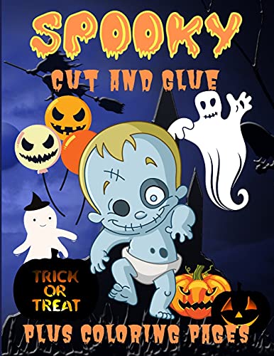 Cover of Spooky Cut and Glue
