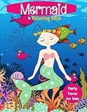 Mermaid Coloring Book Party Favor For Kids Cute Nautical Themed Coloring Dot To Dot And Word Search Puzzles Provide Hours Of Fun For Creative Young Children