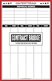 Contract Bridge 110 Game Score Record Sheet Notebook Rubber Bridge Scoring Pad Journal With Score Keeper Rules On Back Cover Simple Pad