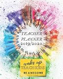 Teacher Planner 20192020 Lesson Planner For Teachers 20192020 Weekly And Monthly Academic Year Lesson Plan
