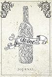 Wine Journal Wine Lovers Pocketbook Wine Tasting Log Notebook Record Keeping Tracker Wine Tasting Journal 110 Pages