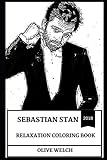 Sebastian Stan Relaxation Coloring Book