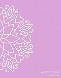 Period Tracker Journal With Pms Symptoms Self Care Mood And Sleep Trackers Pale Pink