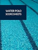 Water Polo Score Book Scoresheet Pad For Recording Games