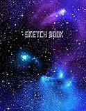 Sketch Book Notebook For Drawing Writing Painting Sketching Or Doodling 150 Pages 85x11 Premium Abstract Cover Vol53