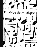 Cahier De Musique Carnet De Partitions Papier Manuscrit 12 Portes Par Page 108 Pages Grand Format Couverture Moderne