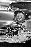 Classic Car Calendar 2020 Monthly Weekly Planner Notebook Organizer 6x9 Inch Calendar From Dec 19 To Jan 21 With Monthly Overview In Front Followed Or Christmas Present Idea For School And Job