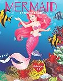 Mermaid Activity Book Kids Ages 48 Cute Nautical Themed Color Dot To Dot And Word Search Puzzles Provide Hours Of Fun For Creative Young Children