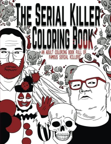 The Serial Killer Coloring Book cover