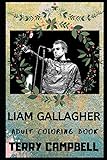 Liam Gallagher Adult Coloring Book Sexy Oasis Frontman And Acclaimed Lyricist Inspired Coloring Book For Adults