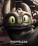 Toothless How To Train Your Dragon Themed 75 X 925 Nifty Wide Ruled Workbook For Students Teens Kids For School College Home For Diary Writing Notes