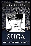 Suga Adult Coloring Book Bts Singer And Famous South Korean Dance Rapper Inspired Coloring Book For Adults