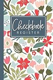 Checkbook Register Check Register For Personal Checkbook Checking Account Register Check Book Registrar Bank Transaction Log