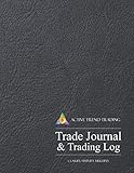 Active Trend Trading Trade Journal Trading Log 85x11 Desk Size Trading Journal