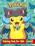 Pokemon Coloring Book For Kids Perfect Jumbo Coloring Book