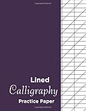 Lined Calligraphy Practice Paper Calligraphy Hand Lettering Notepad Beginner Practice Workbook Introduction To Lettering Calligraphy