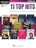11 Top Hits for Violin Instrumental Play-Along - Book with Online Audio