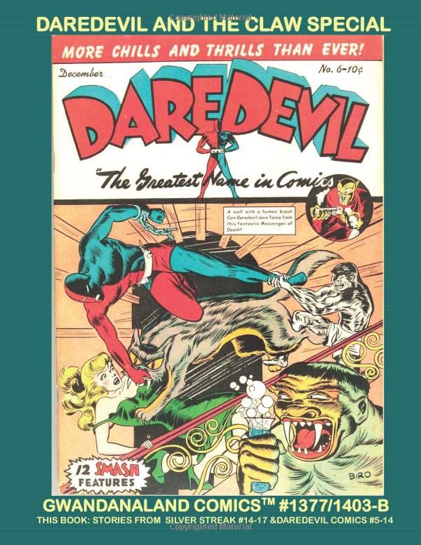 Daredevil and the Claw Special : Gwandanaland Comics #1377/1403-B — Gwandanaland Comics · 2019