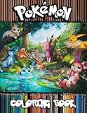 Pokemon Coloring Book 77 Illustrations Amazing Jumbo Pokemon Coloring Book For Kids Ages 37 48 810 812 Pikachu Fun Largest Book 2020 Pokemon Books For Kids