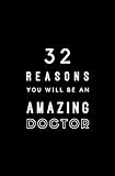 32 Reasons You Will Be An Amazing Doctor Fill In Prompted Memory Book