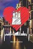 Hamburg Notes Hamburg Skyline Notebook With Heartbeat Journal Diary Planner Ruled Paper 120 Lined Pages 6 X 9 Perfect Gift For Hamburg Lovers From Germany With Heart