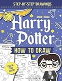 How To Draw Harry Potter Harry Potter Drawing And Coloring Book For Teens And Adults