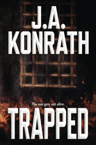 Trapped book cover