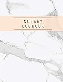 Notary Logbook Notorial Record Acts By A Public Notary 200 Entry Notary Record Log Book
