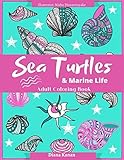 Sea Turtles Marine Life Adult Coloring