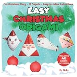 Easy Christmas Origami Fun Christmas Story12 Projects Easytofollow Instructions Includes 48 Sheets Of Paper Dover Origami Papercraft Book