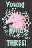 Young Wild And Three 3 Year Old Girl Birthday Gifts Gift 3 Year Old 3 Year Old Girl Gift Ideas 3 Year Old Girl Gifts Three Year Old Girl Gifts Birthday Card 3rd Birthday Gifts 3 Year Old