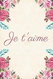Je Taime Carnet De Notes Pages Lignes Message Damour 152 Cm X 229 Cm
