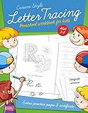 Letter Tracing Preschool Workbook For Kids Ages 35 Learn To Write Activity Workbooks Abc Alphabet Writing Paper Lines Kindergarten Preschoolers Practice Ideal Learning For 35 Year Olds