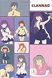Clannad Anime Lover Notebook 112 Lined Pages 6 X 9 Gift Schooloffice Clannad
