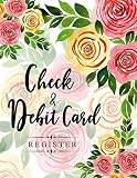 Check And Debit Card Register 100 Pages 2400 Entry Lines Total Size 85 X 11 Inches Doublesided Perfect Binding Nonperforated General Ledger Book