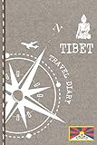 Tibet Travel Diary Journal To Write In Dotted Journaling Notebook 6x9 Ca A5 Bucket List Checklist Dot Grid Pages Travelers Vacation Log Book For Traveling Welcome Farewell Gift