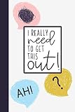 I Really Need To Get This Out Feelings Journal A Way To Process Hard Emotions Or For Girls To Talk To Parents About Hard Subjects Worry Journal