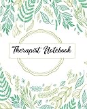 Therapist Notebook Record Appointments Notes Treatment Plans Log Interventions Note Taking Planner Logbook
