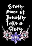 Every Piece Of Jewelry Tells A Story Jewellery Making Journal Log Book To Organise Your Projects Project Planner Inventory Shopping Lists Pages Gift For Jewelery Makers Designers