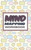 Mind Mapping Workbook Notebook With Blank Mind Maps Half Wide Ruled Lined Paper For Planning And Shaping Thoughts Colored Bulbs