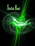 Sketch Book Notebook For Drawing Writing Painting Sketching Or Doodling 110 Pages 85x11 Premium Abstract Cover Vol76