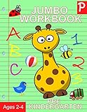 Jumbo Workbook Pre Kindergarten Jumbo Preschool Activity Book Ages 24 Activity Books For Kids
