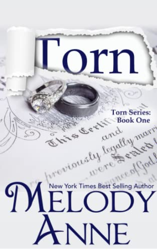 Torn book cover