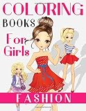 Fashion Coloring Books For Girls Gorgeous Fashion Style Other Cute Designs Fun Color It Beauty Colouring Books For Me Kids Teens Adults And Girls Of All Ages