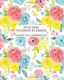 20192020 Teacher Planner Two Year Daily Weekly And Monthly Calendar And Planner January 2019 December 2020
