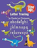 Letter Tracing Essential Writing Practice For Preschool And Kindergarten Ages 35 A To Z Cute Dinosaur Animals Dino Abc