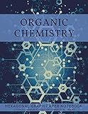 Organic Chemistry Hexagonal Graph Paper Notebook 110 Pages Premium Blue Edition