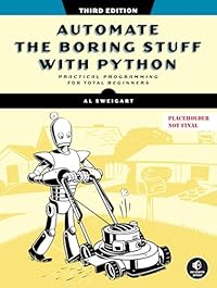 Automate the Boring Stuff with Python book cover