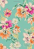 20182019 Academic Planner Floral Monthly Weekly Schedule Diary Get Things Done At A Glance High School College University Home Planner Organizer Calendar August 2018 To July 2019